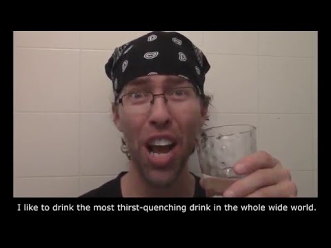 John Sakars – Water is the Best Drink